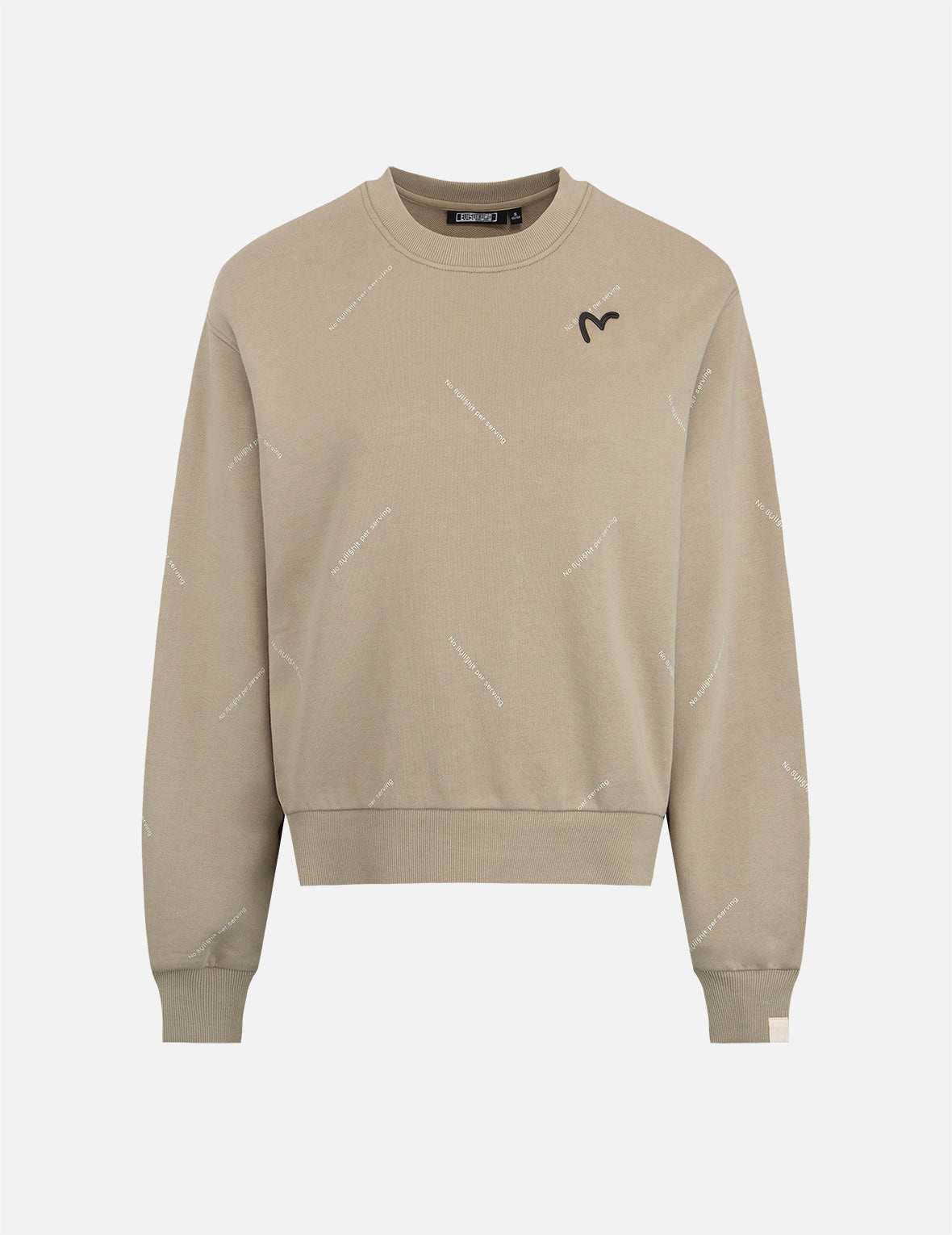 Monogram Print Sweatshirt - 1