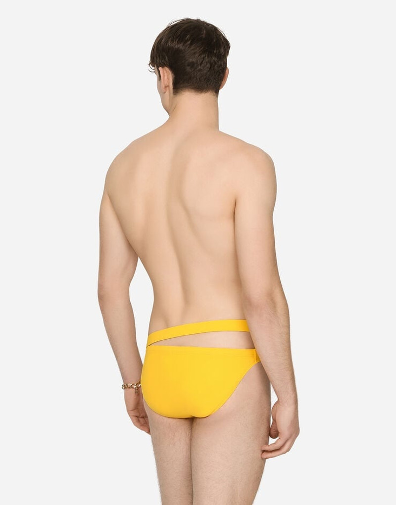 Dolce & Gabbana Swim briefs with DG patch outlook