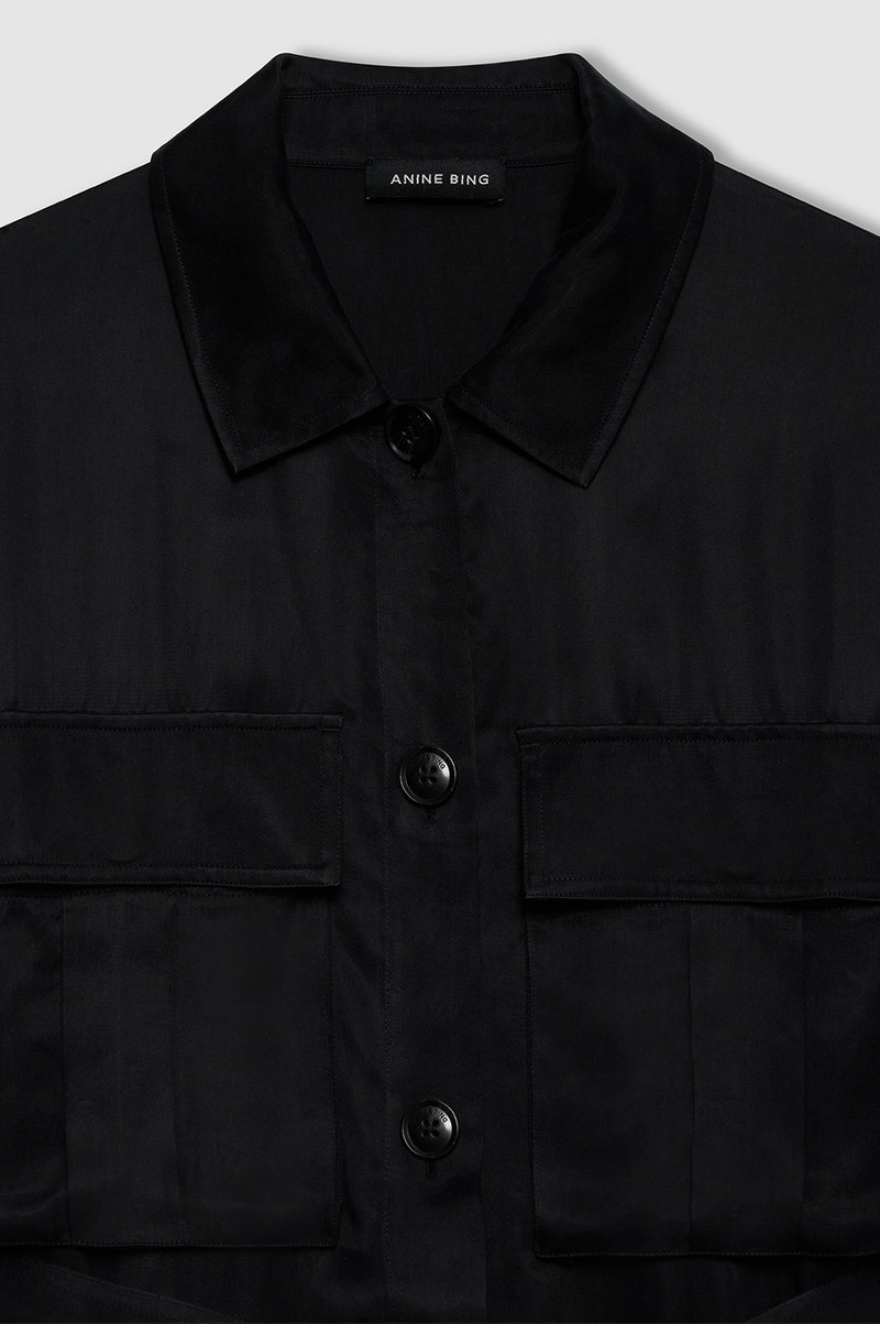 Geri Dress - Washed Black 4