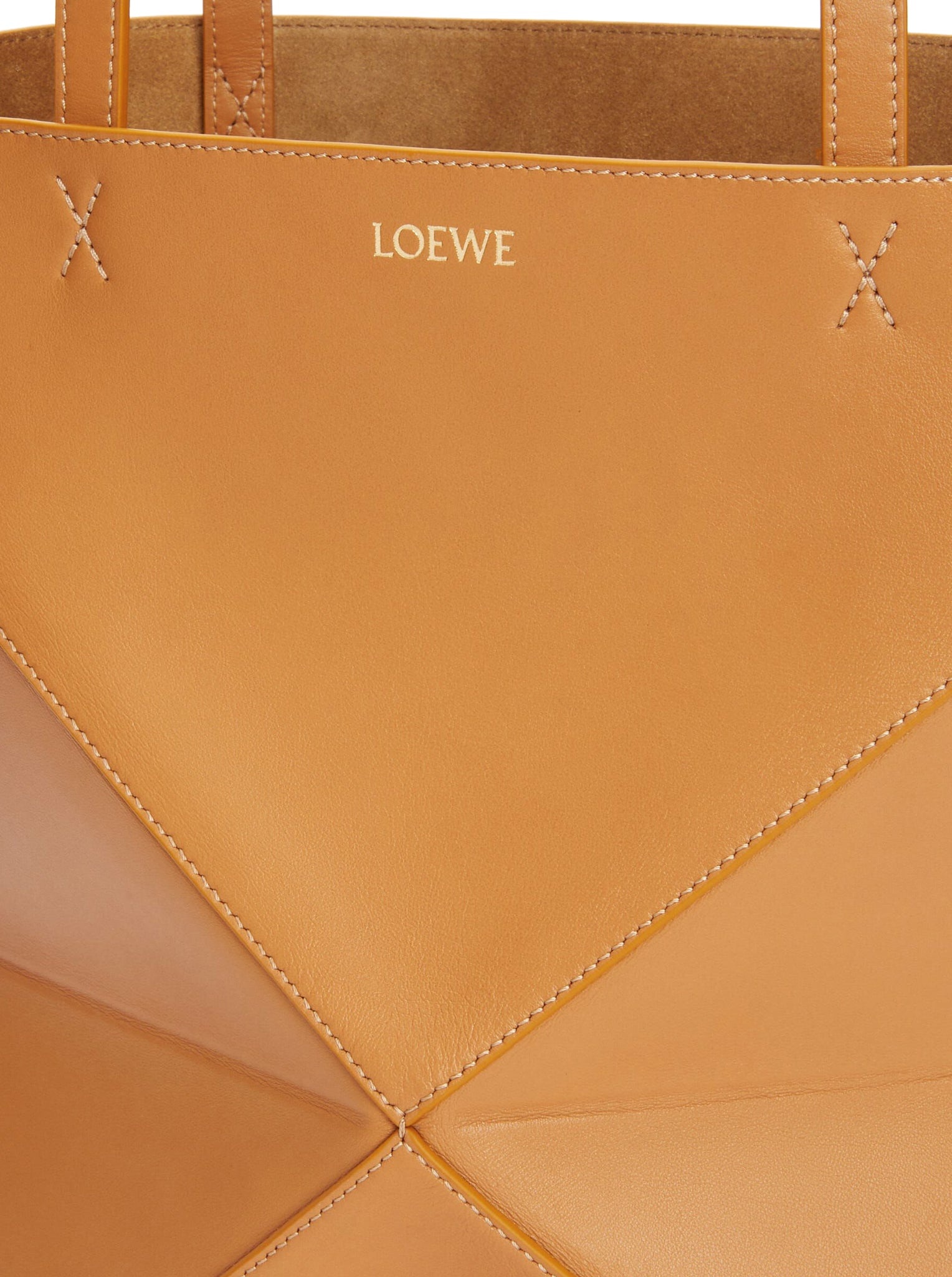 PUZZLE FOLD TOTE BAG IN SHINY CALFSKIN - 8