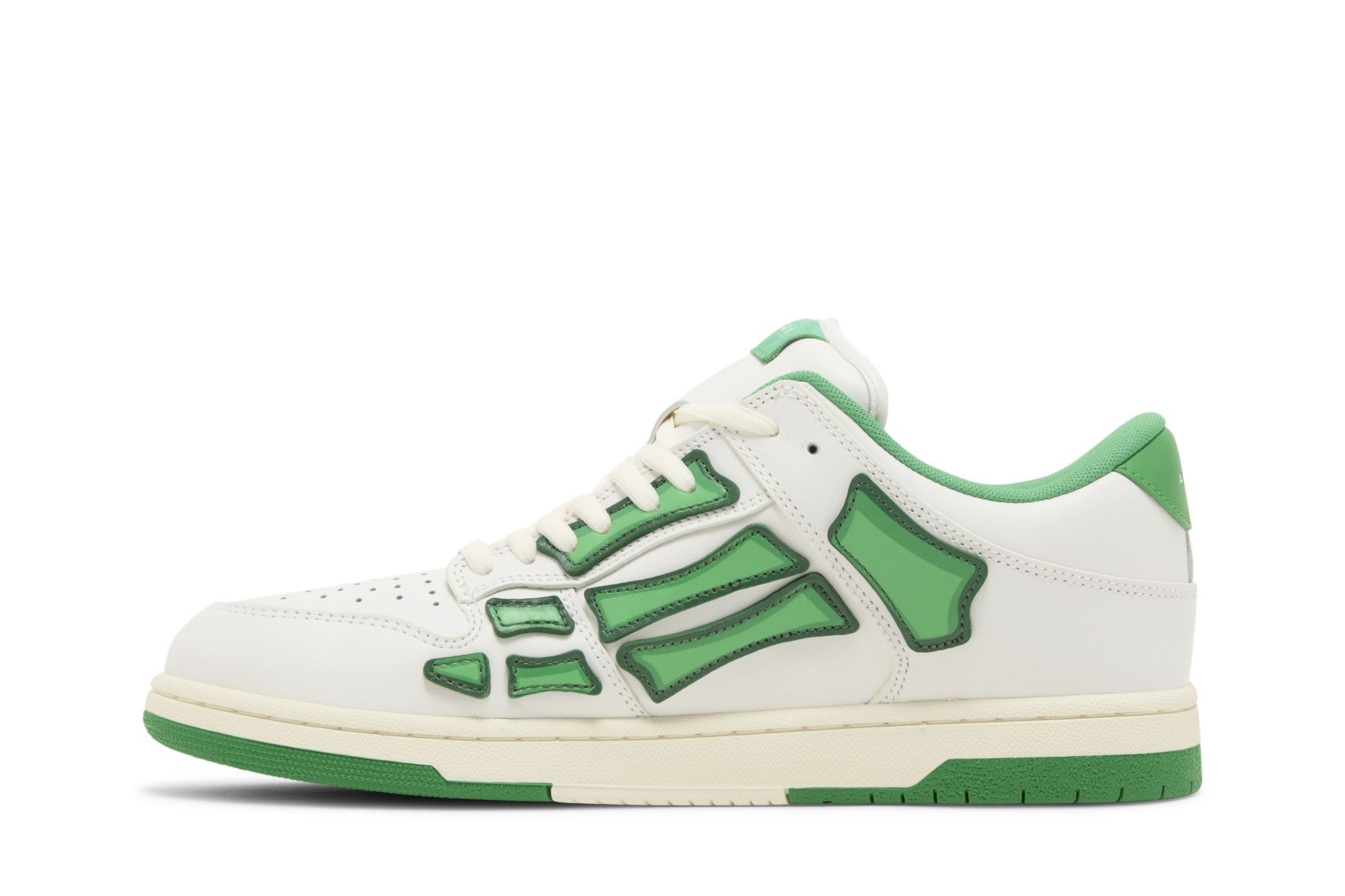 Amiri Skel Top Low 'White Green' - 3