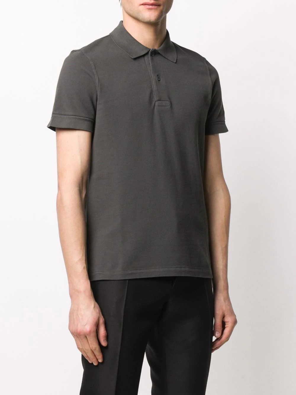 short-sleeved polo shirt - 3