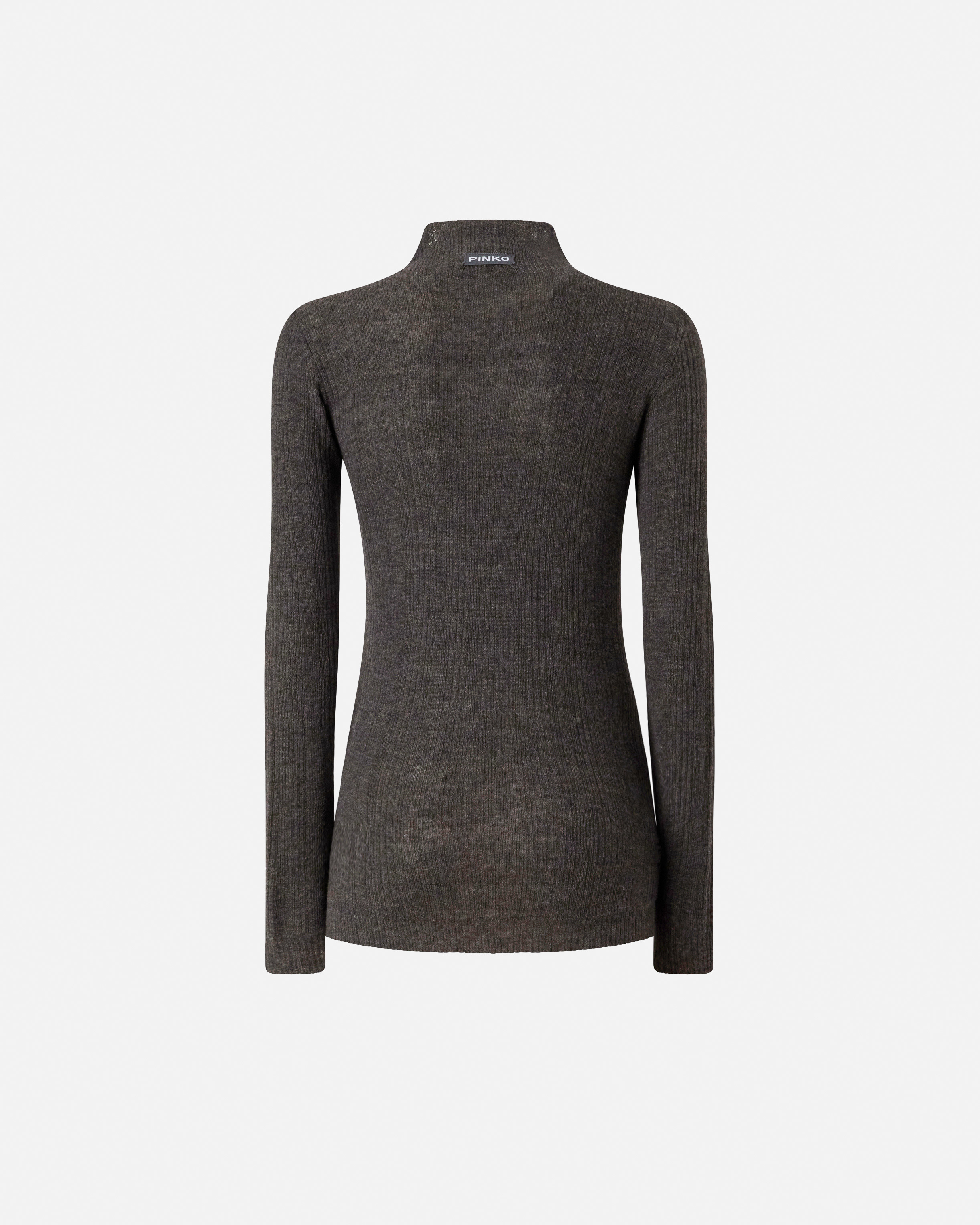 SLIM-FIT HIGH-NECK SWEATER - 6
