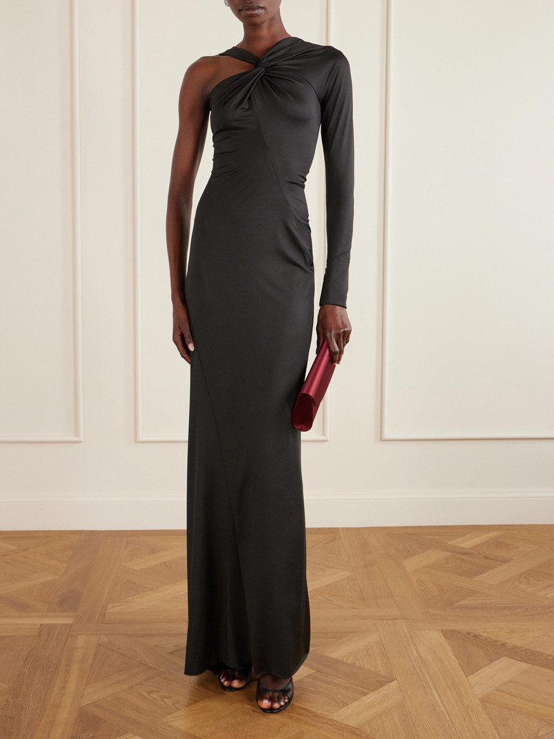 Victoria Beckham One-shoulder Satin Gown outlook