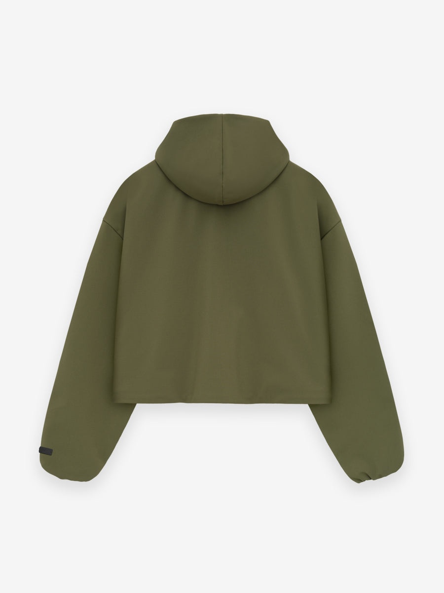 Womens Bonded Nylon Hooded Anorak - 3