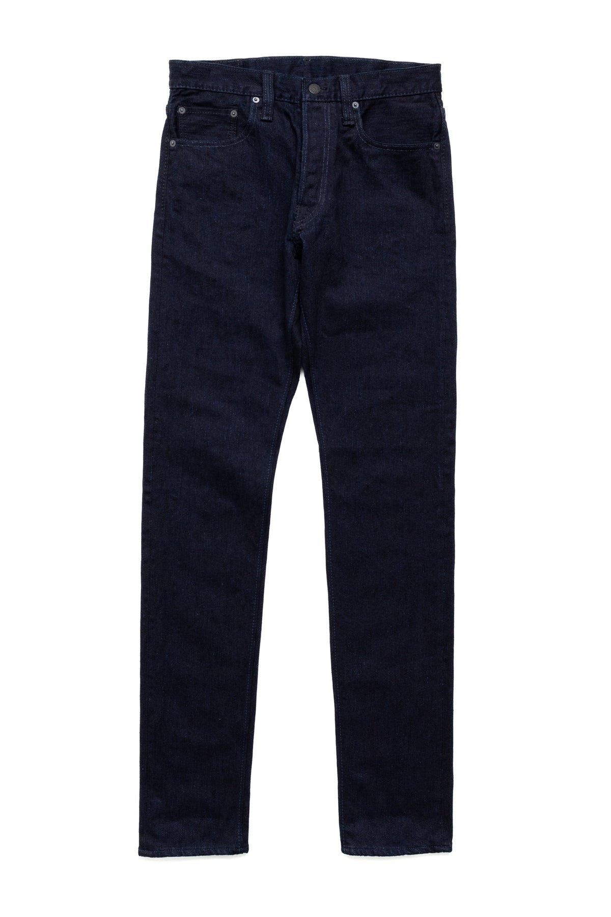 13oz Stretch Denim Relaxed Tapered - Double Indigo - 3