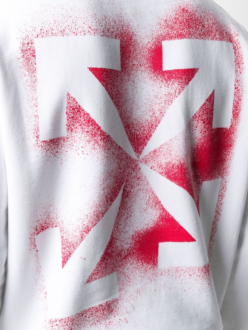 Stencil slim-fit sweatshirt  - 5