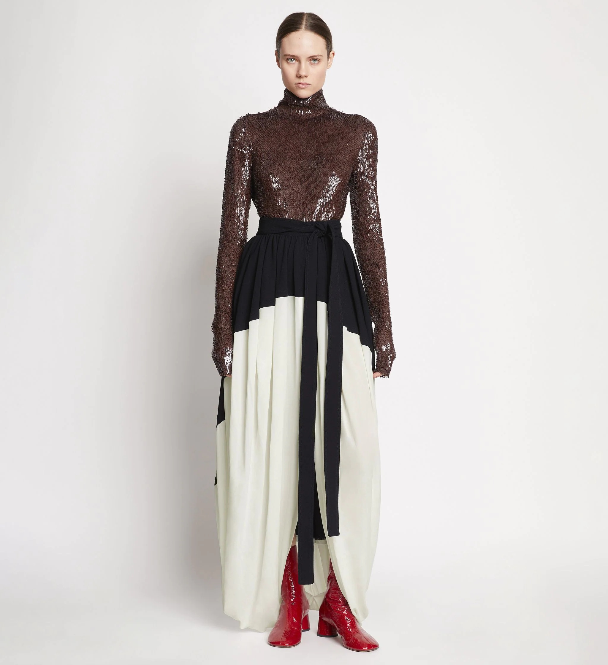 Crepe Jersey Skirt - 2
