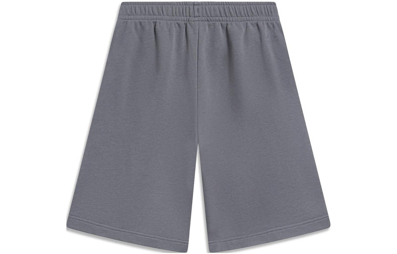 Li-Ning Li-Ning Anything Is Possible Graphic Straight Shorts 'Grey' AKST593-6 outlook