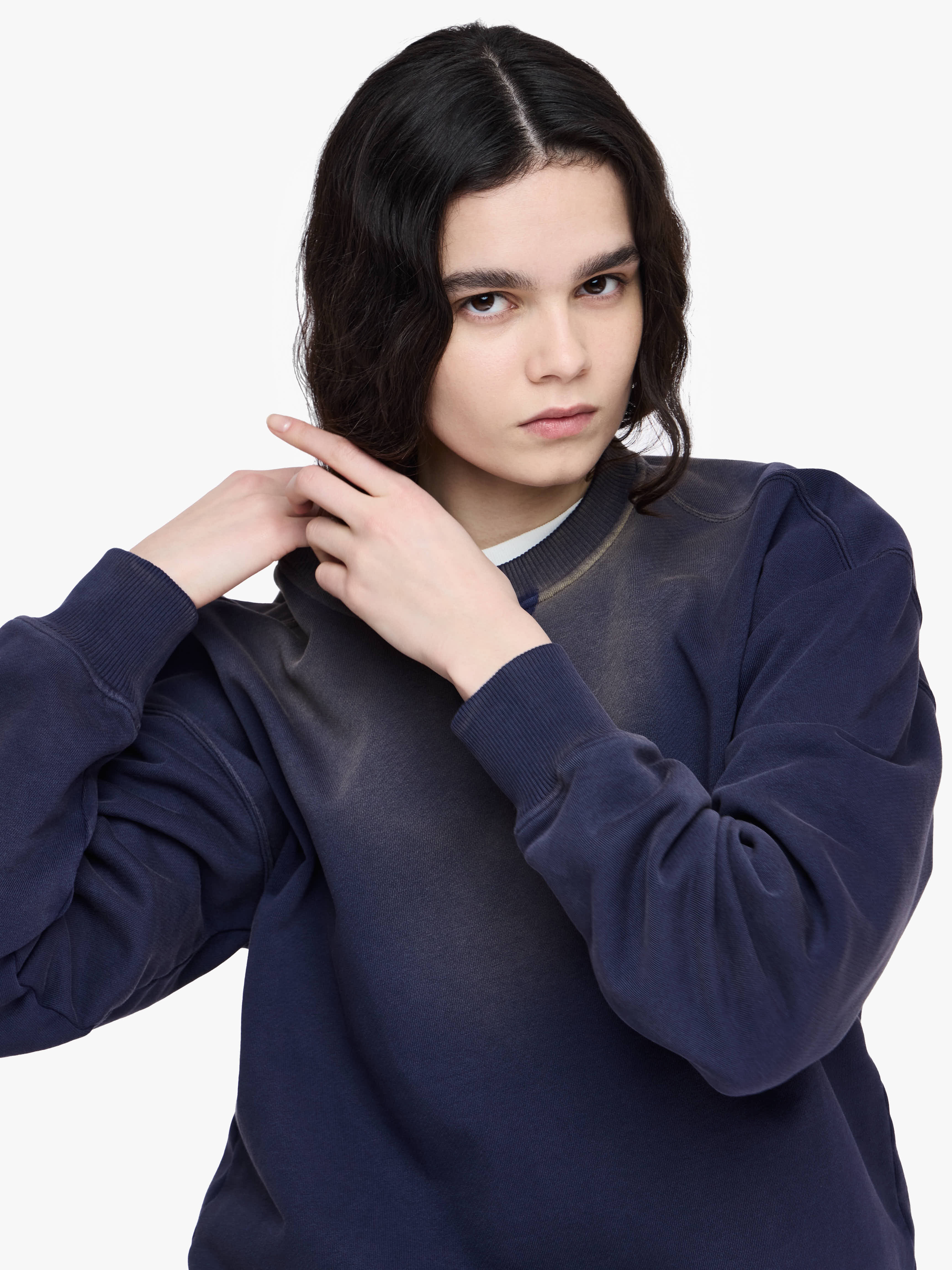 OVERSIZED ANCHOR LOGO SWEATSHIRT - 4