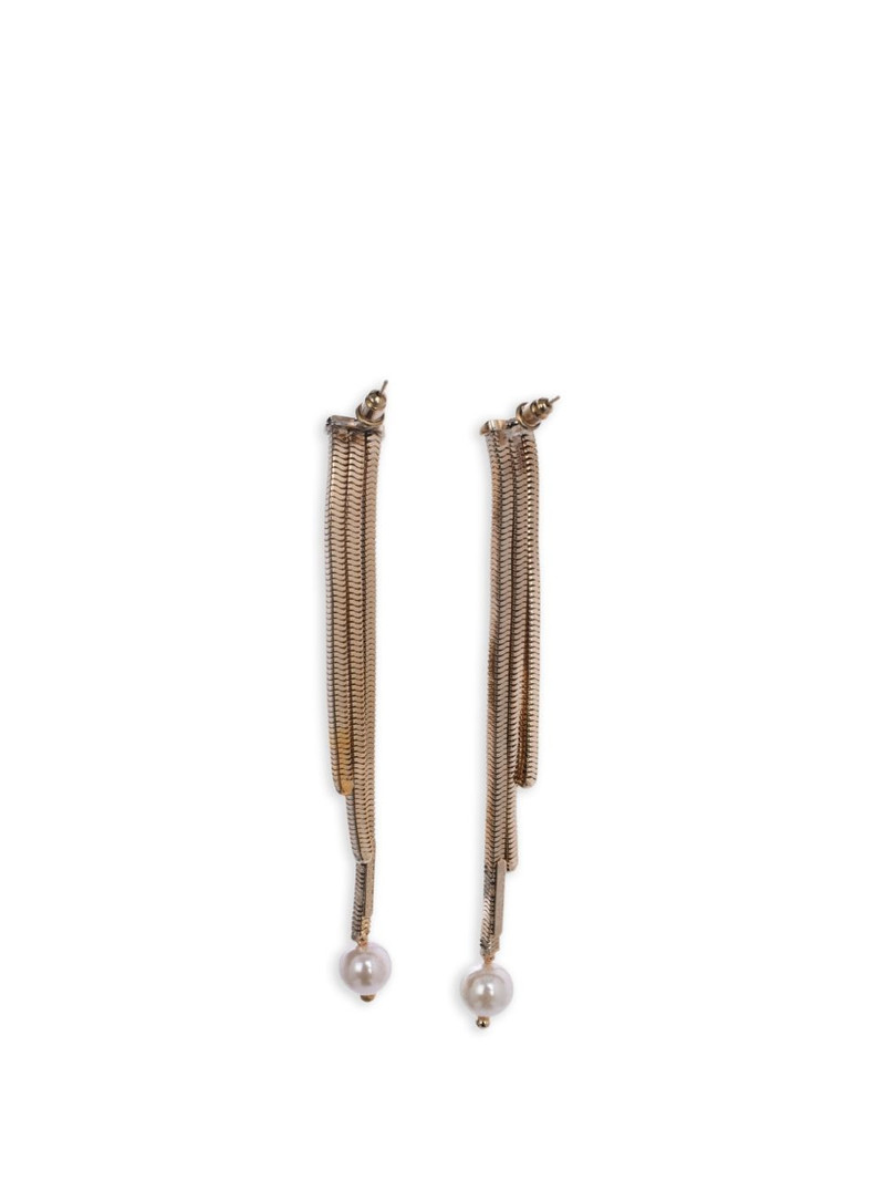 Rosantica Aurea chain pearl earrings outlook
