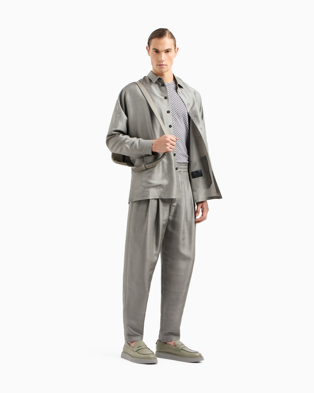 SILK SHIRT JACKET - 2