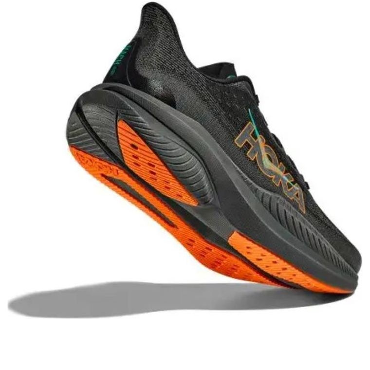 HOKA ONE ONE Mach 6 'Black Electric Tangerine' 1147790-BKLC - 5