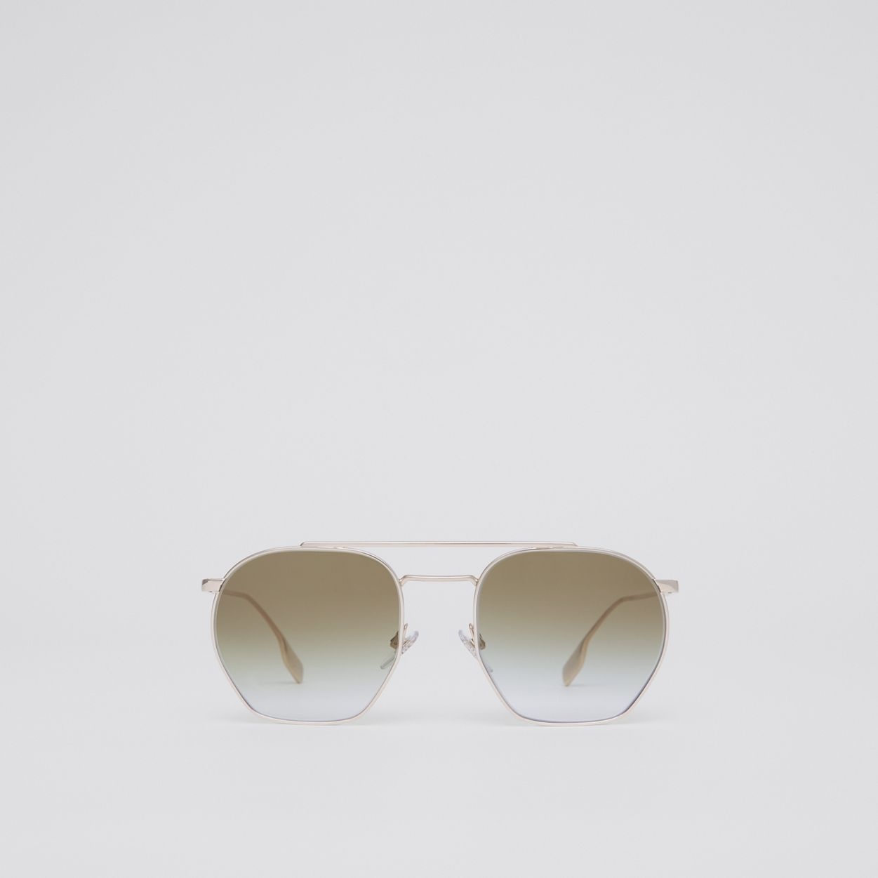 Geometric Frame Sunglasses - 1