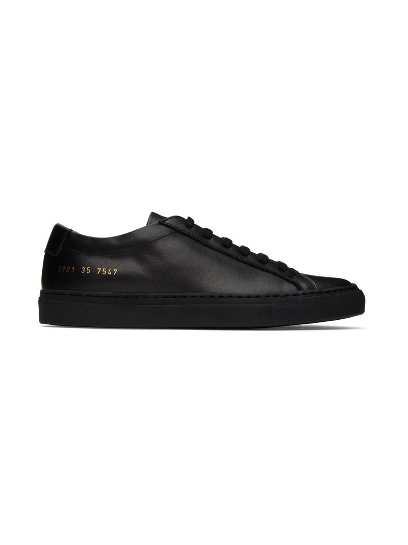 Black Original Achilles Sneakers - 1