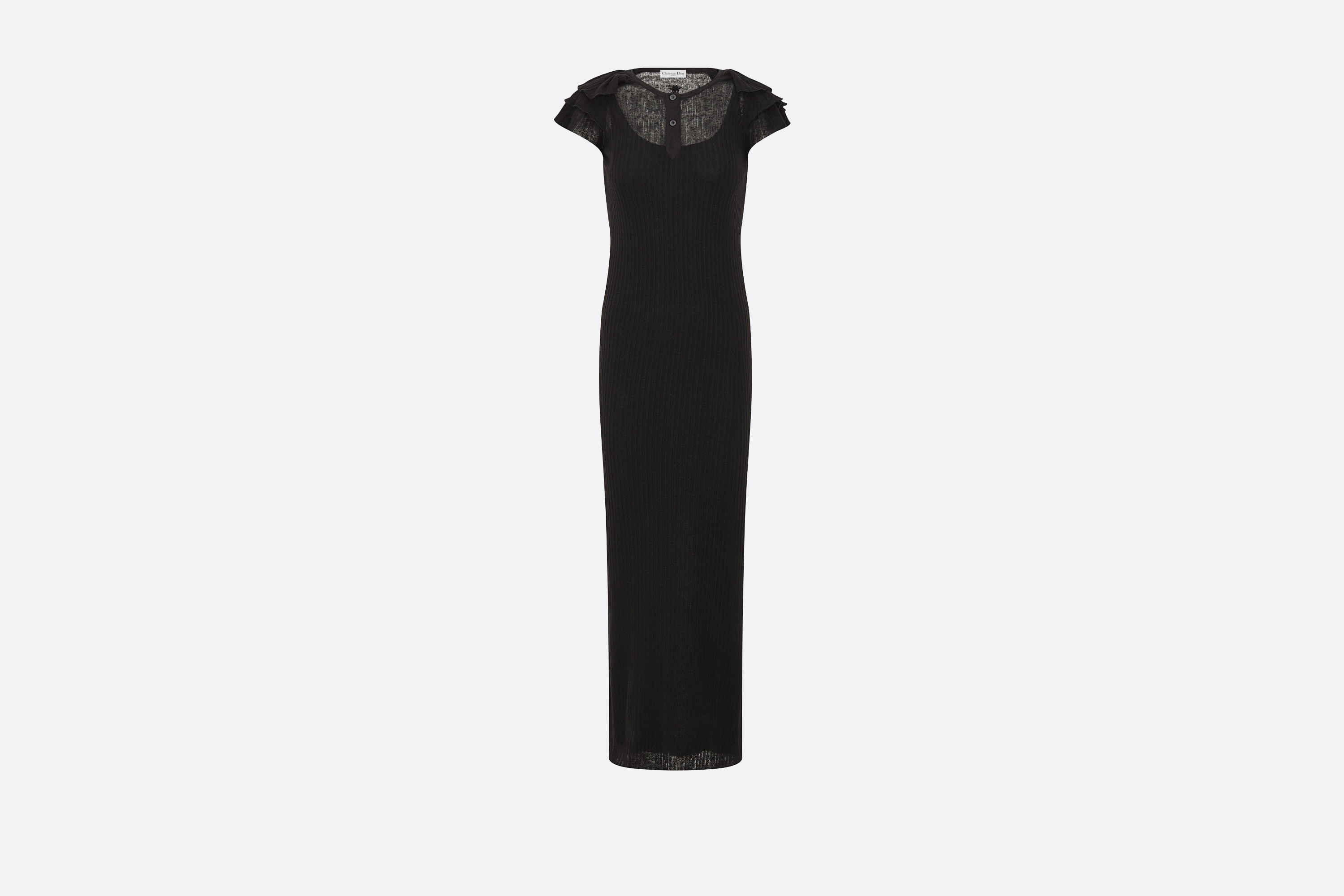 Long Dress with Ruffles - 1