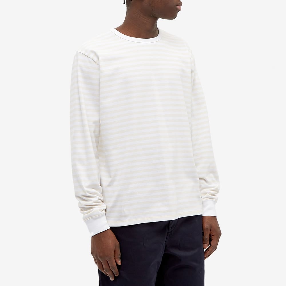 Nanamica Long Sleeve COOLMAX Stripe Tee - 3