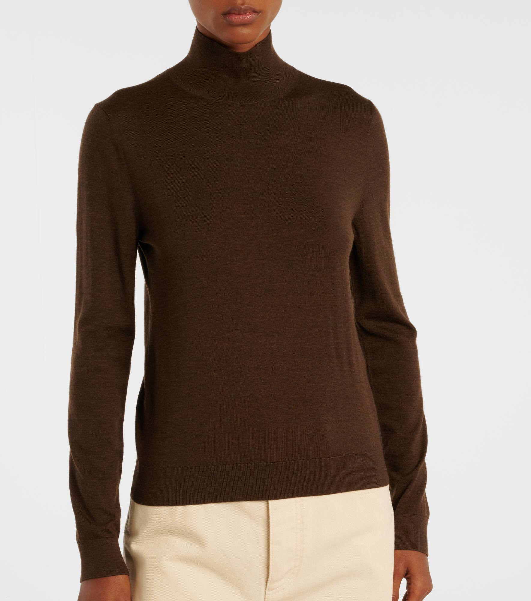 Tasmanian virgin wool turtleneck sweater - 5