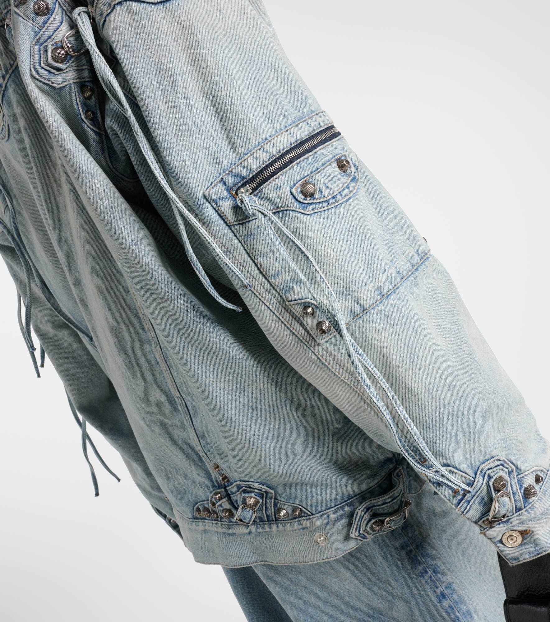 Cagole oversized denim jacket - 5