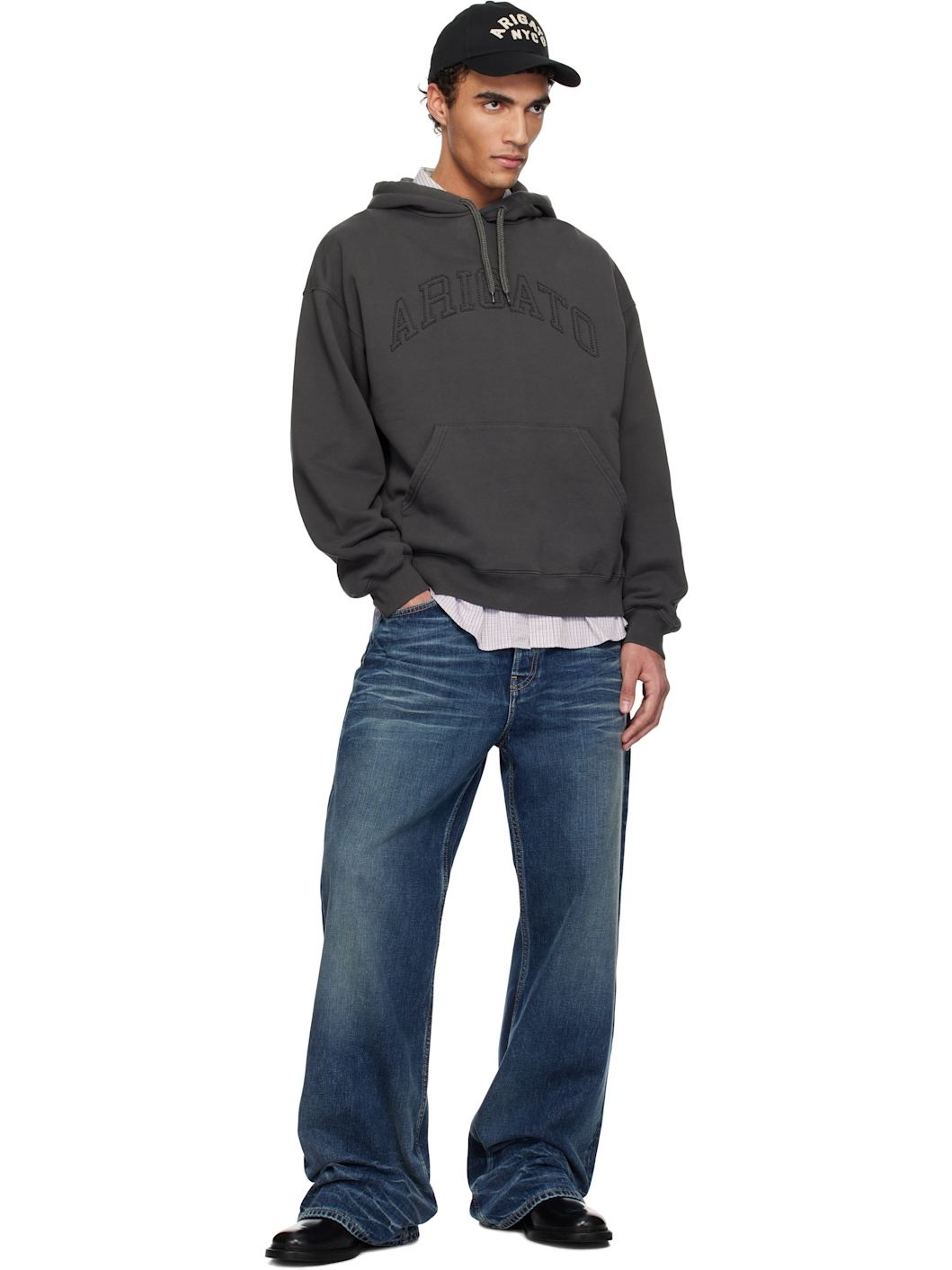 Gray Motto Hoodie - 4