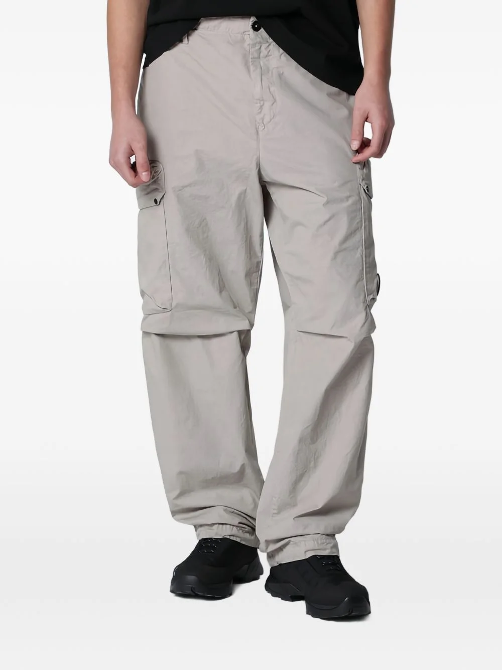 cotton cargo trousers - 1