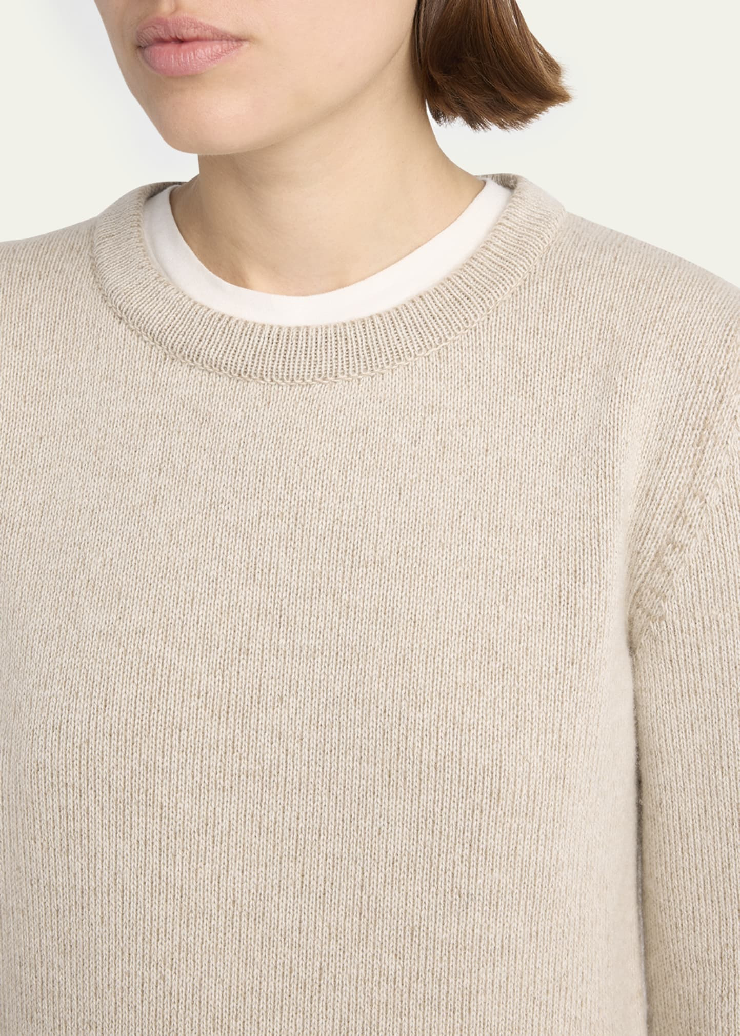 Lyse Cashmere Crewneck Sweater - 5