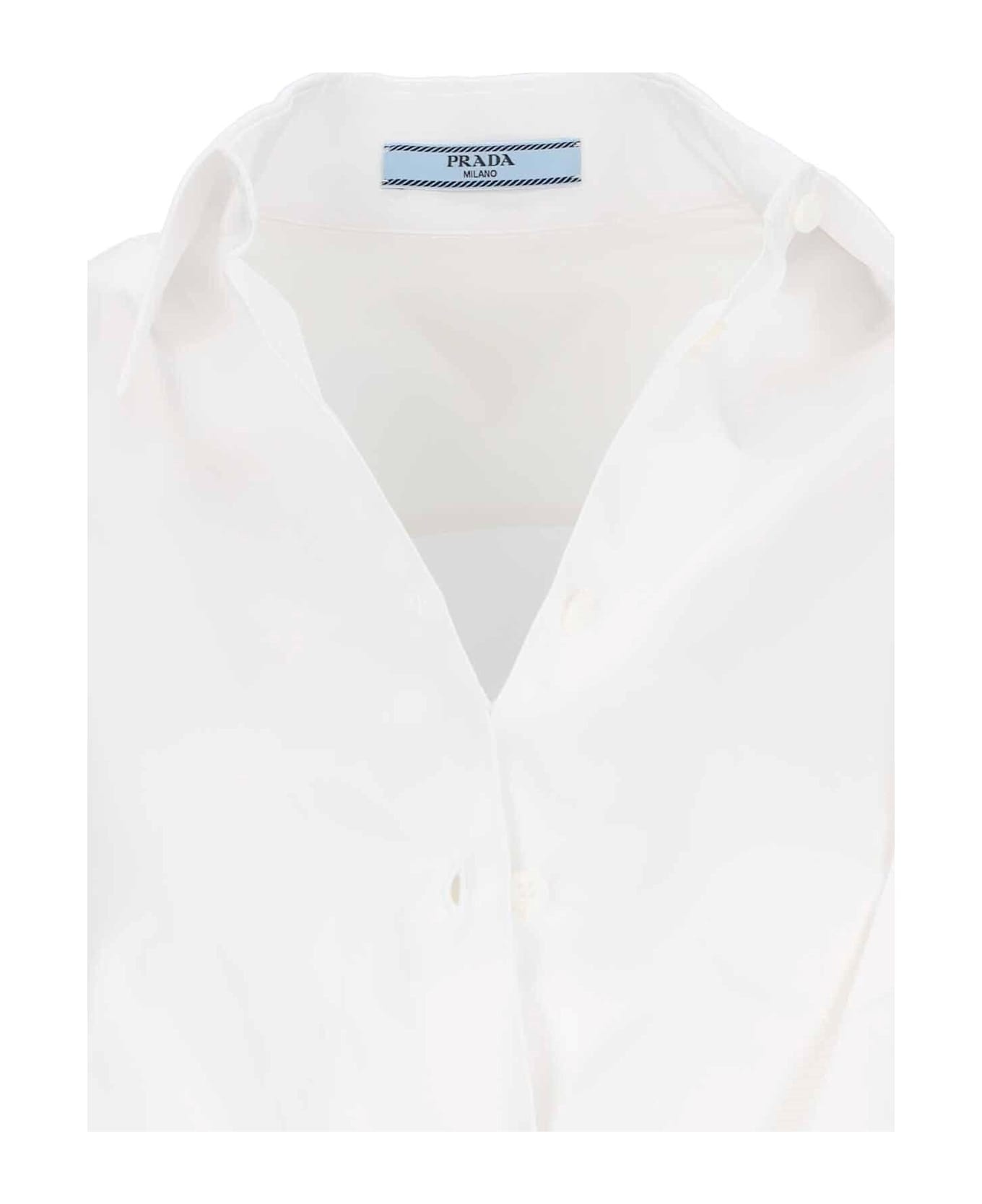 Logo Crop Shirt - 4