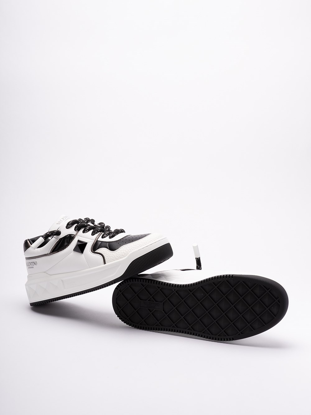 `One Stud XL` Leather Sneakers - 4
