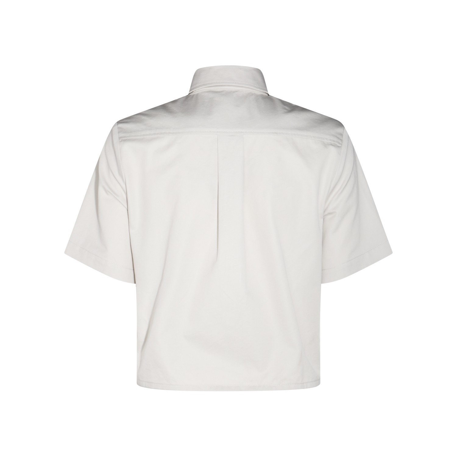 WHITE COTTON SHIRT - 2