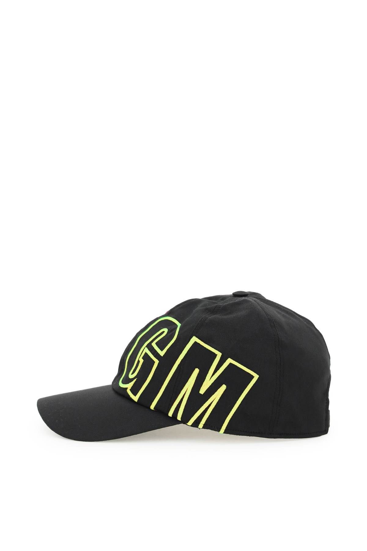 FLUO LOGO BASEBALL CAP - 4