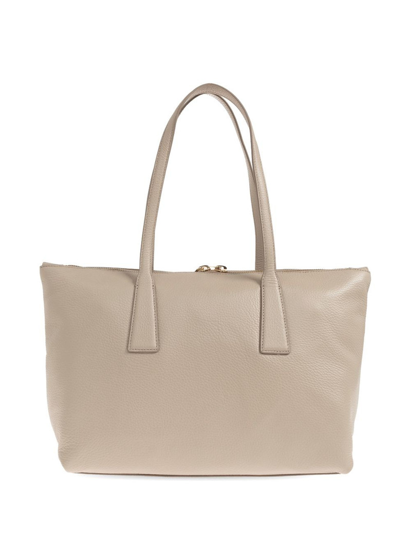 medium Olivia leather tote bag 3