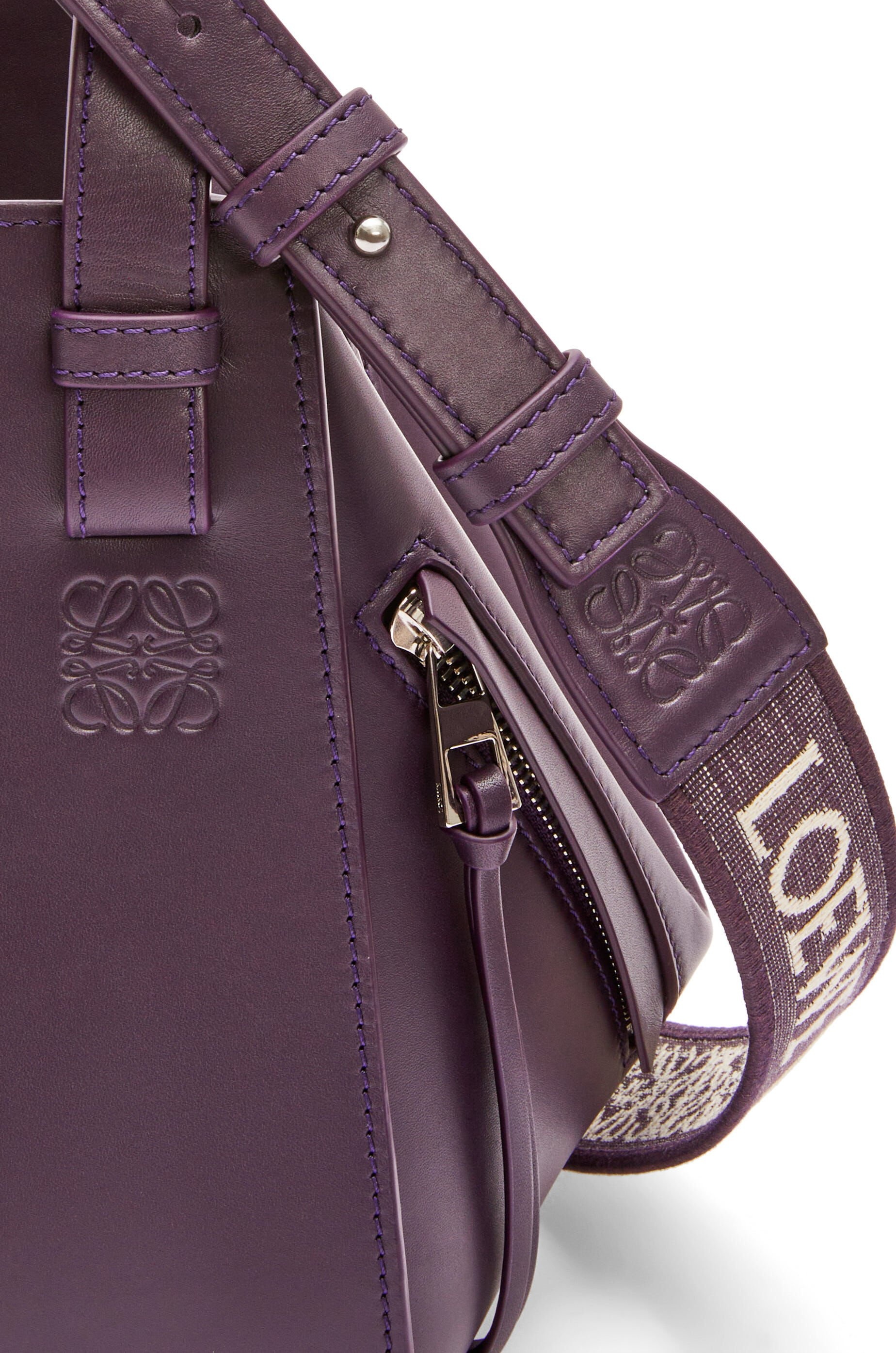 Compact Hammock bag in satin calfskin - 9