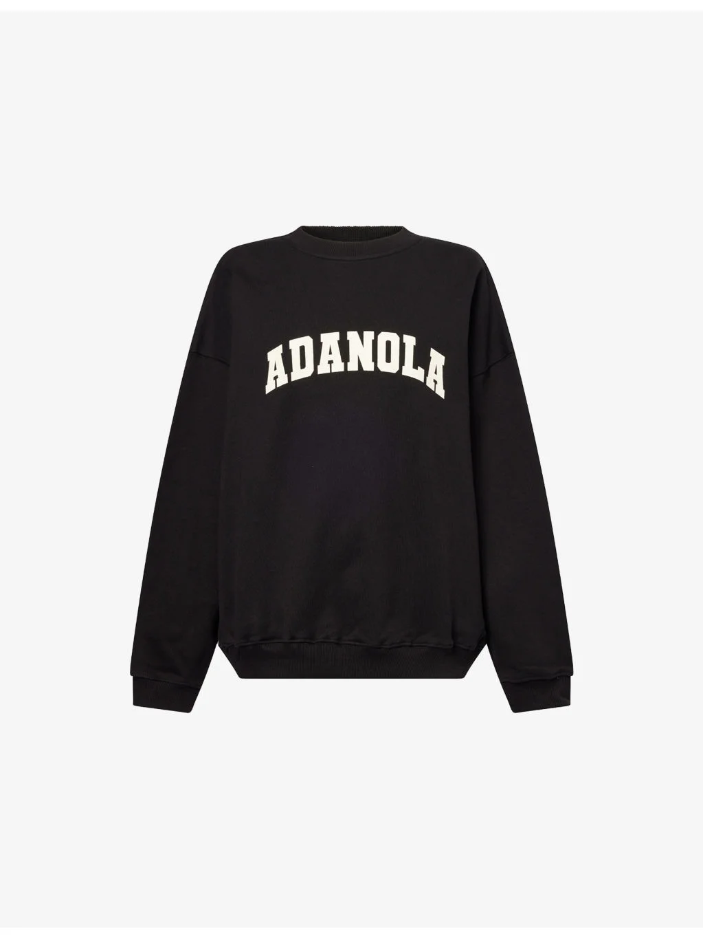 Varsity Oversized Cotton Sweatshirt - 1