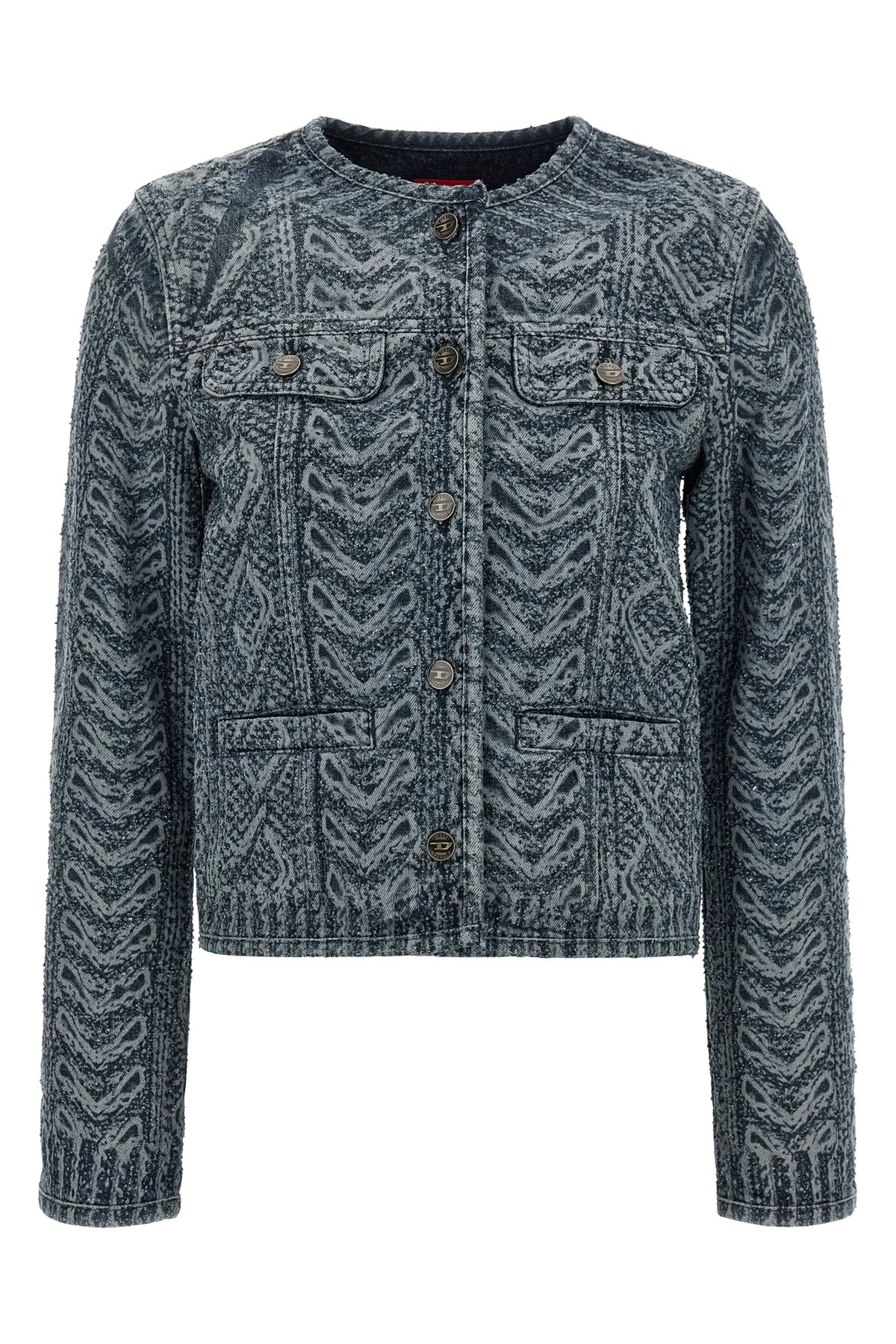 'De-Grafy-S2' Denim Jacket - 1