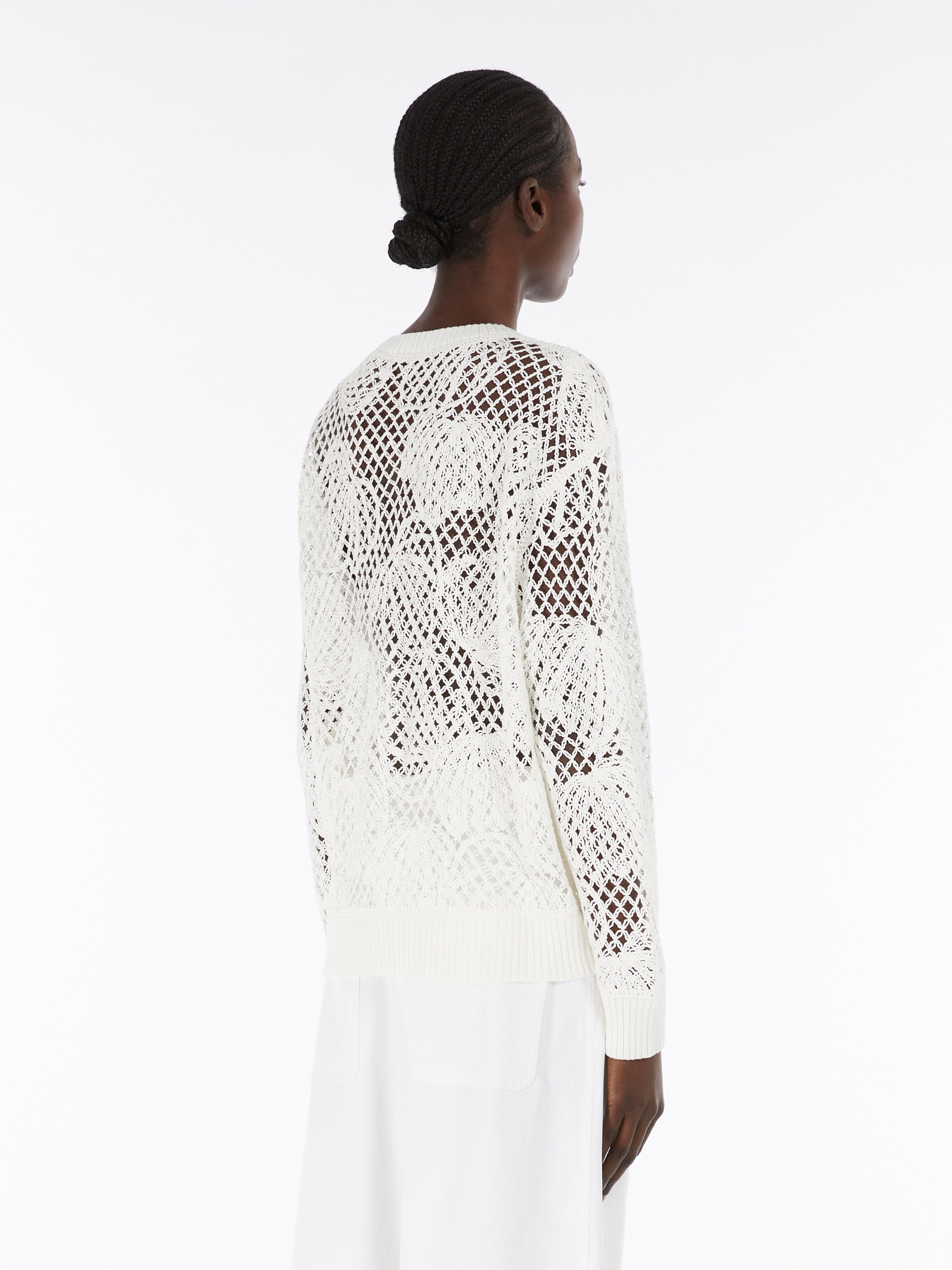 FAREA Embroidered cotton jumper - 4
