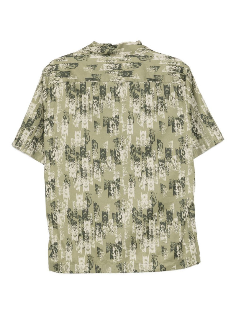 Fred Perry graphic-print shirt outlook