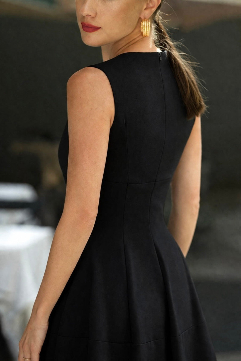 Mirienne Acetate Wool Dress 4