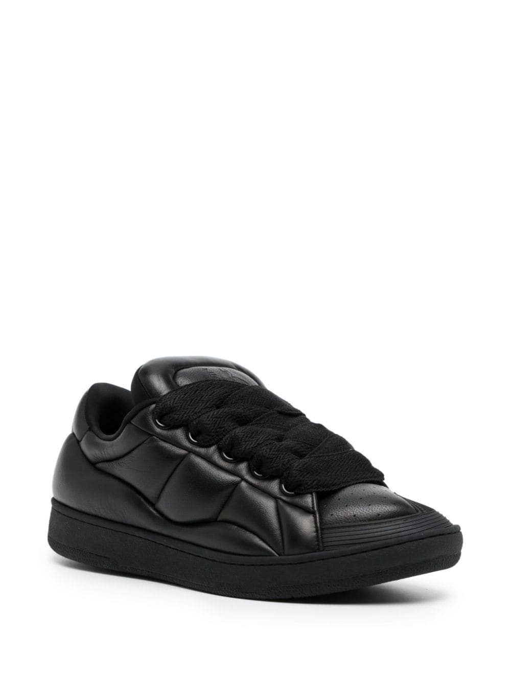 Curb XL leather sneakers - 2