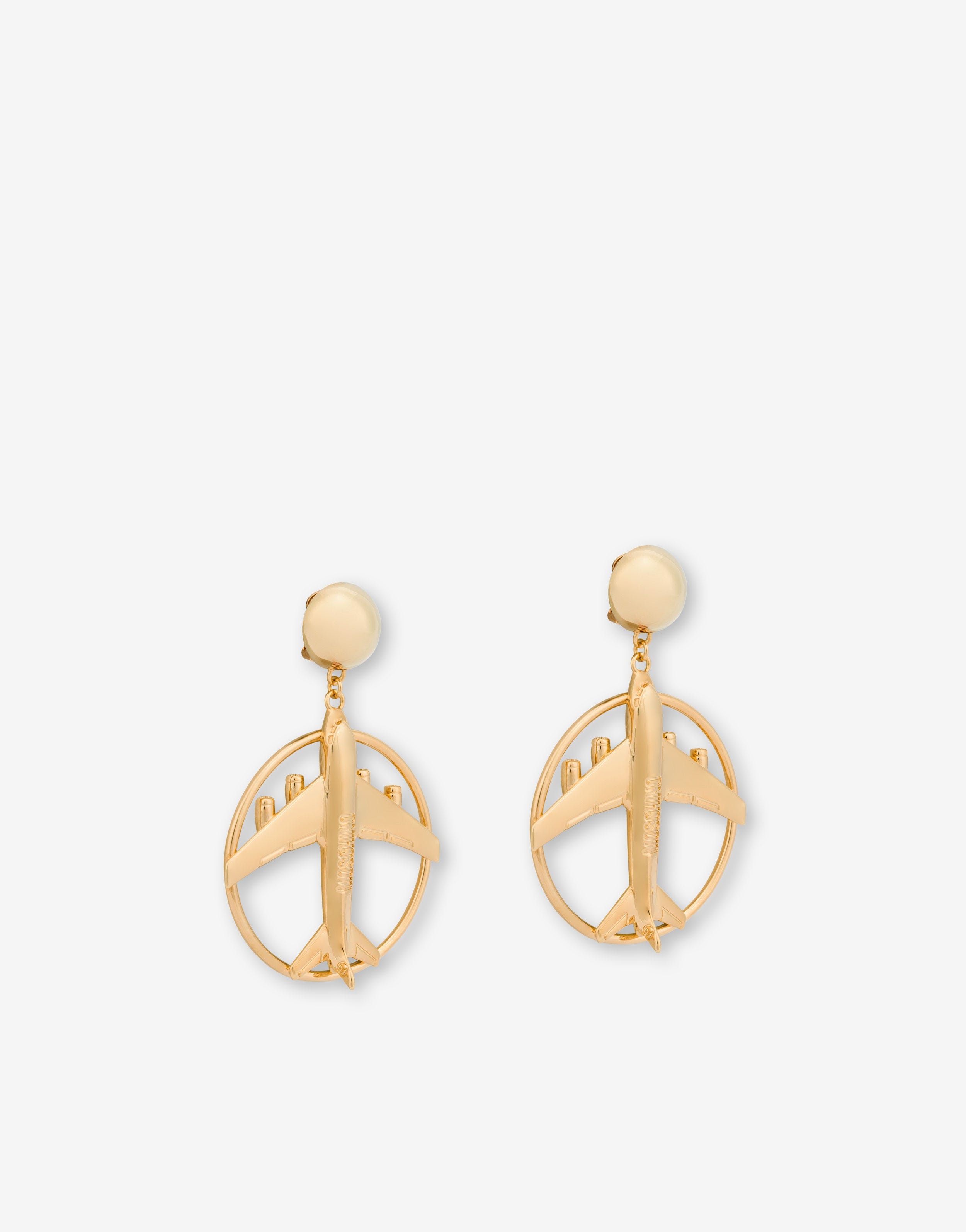 MOSCHINO AIRPLANES DROP EARRINGS - 2
