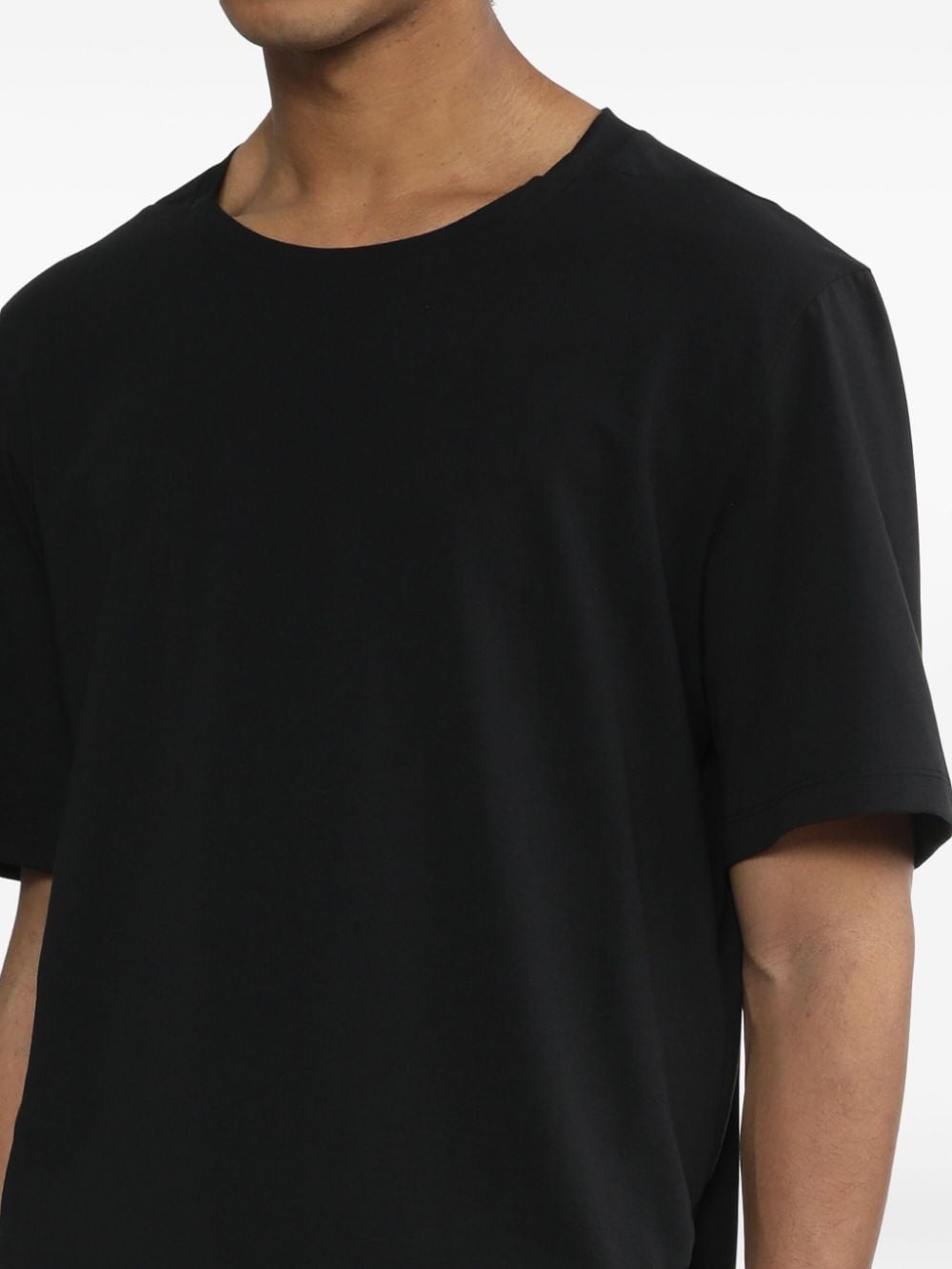 round-neck cotton T-shirt - 5