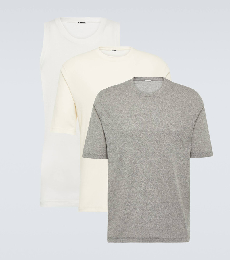 Set of 3 cotton jersey tops - 1