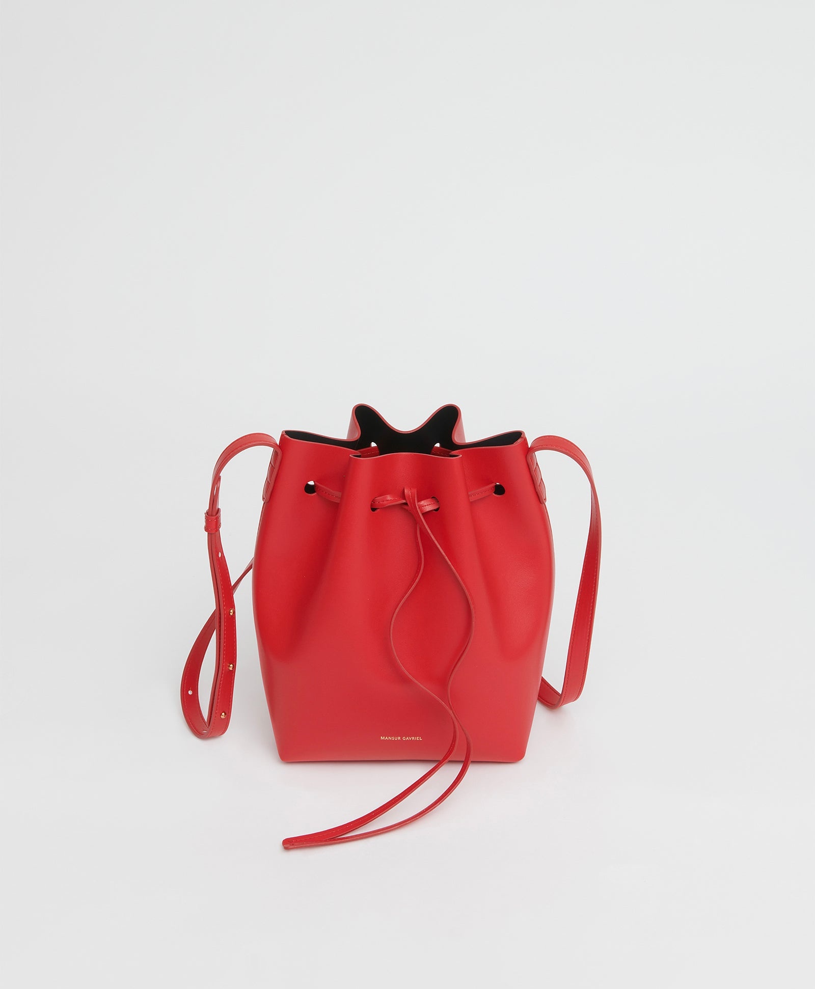 VEGAN APPLE BUCKET BAG - 2