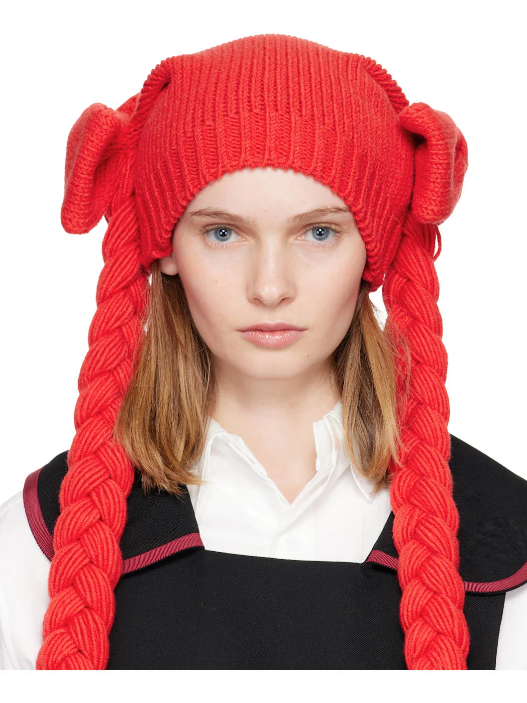 Red Bow Beanie - 1