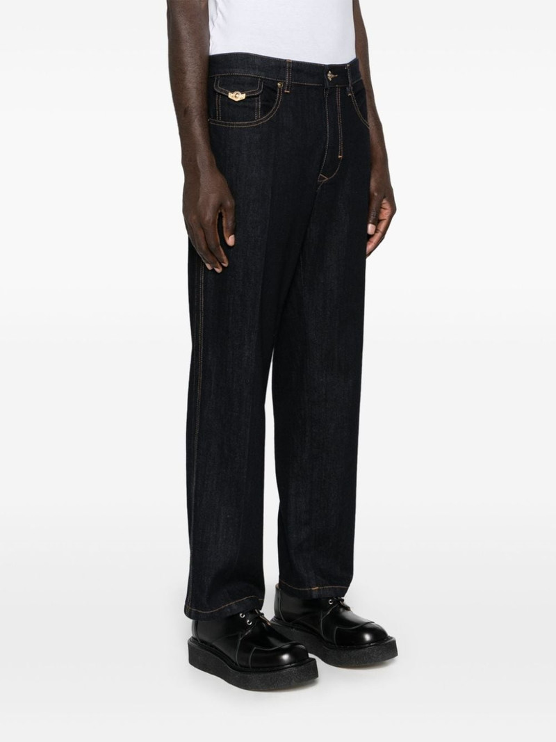 mid-rise tapered jeans 3