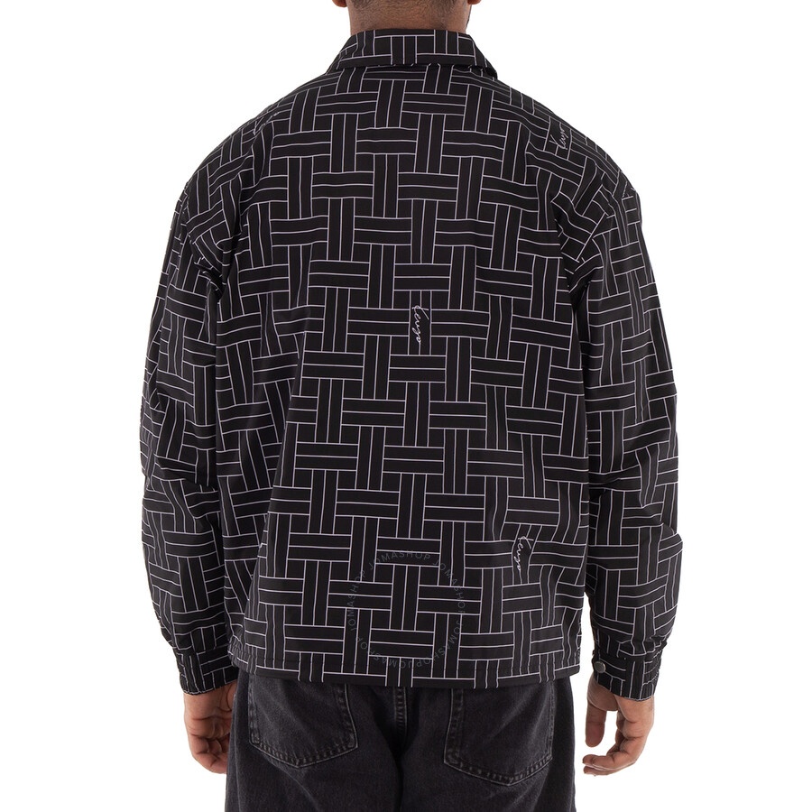 Kenzo Weave Print Long Sleeve Jacket - 3