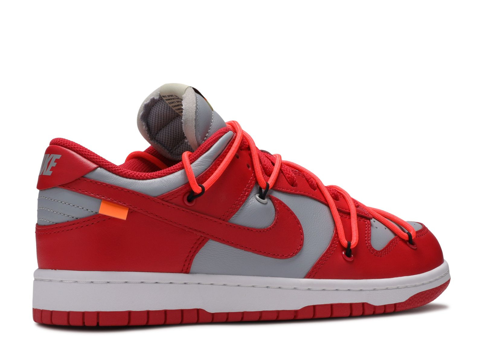 OFF-WHITE X DUNK LOW 'UNIVERSITY RED' - 3