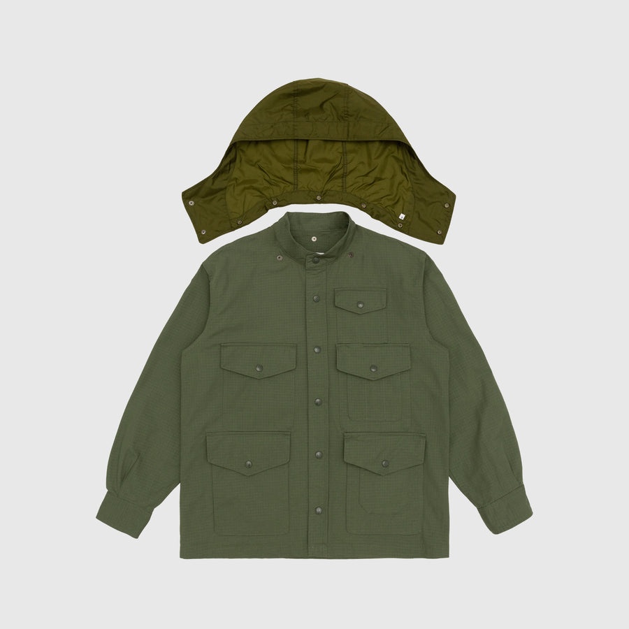 ENGINEERED GARMENTS　Cruiser Jacket Cruiser Jacket Forest Green Fake Melton | Engineered
