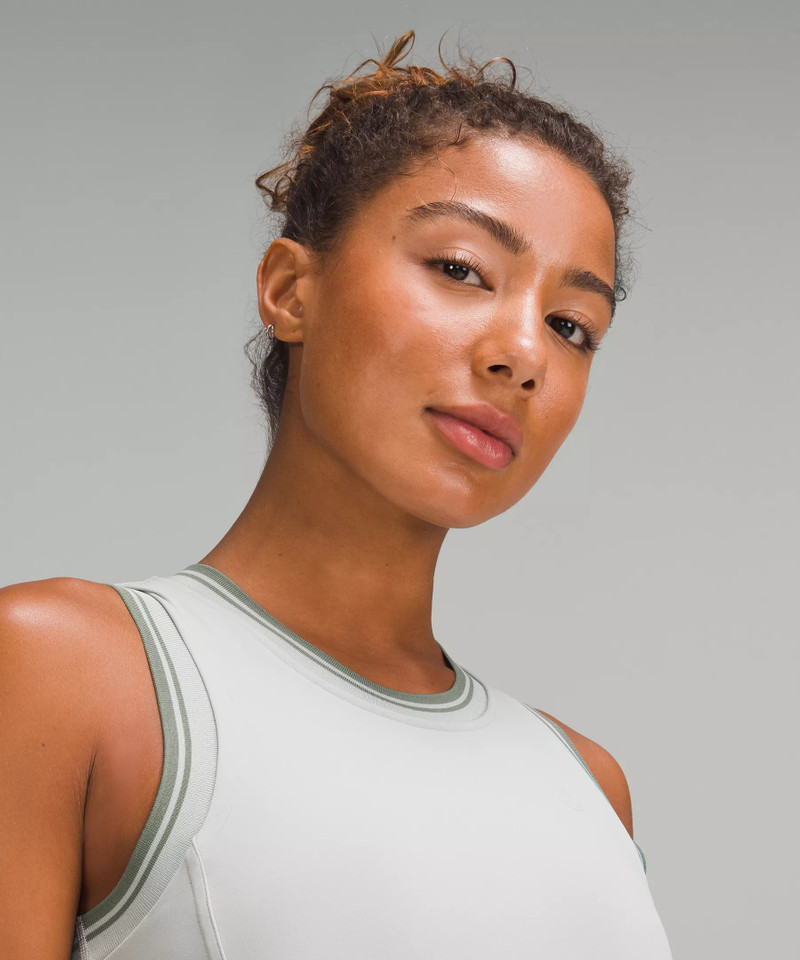 Varsity Scoop-Neck Linerless Tennis Dress 3