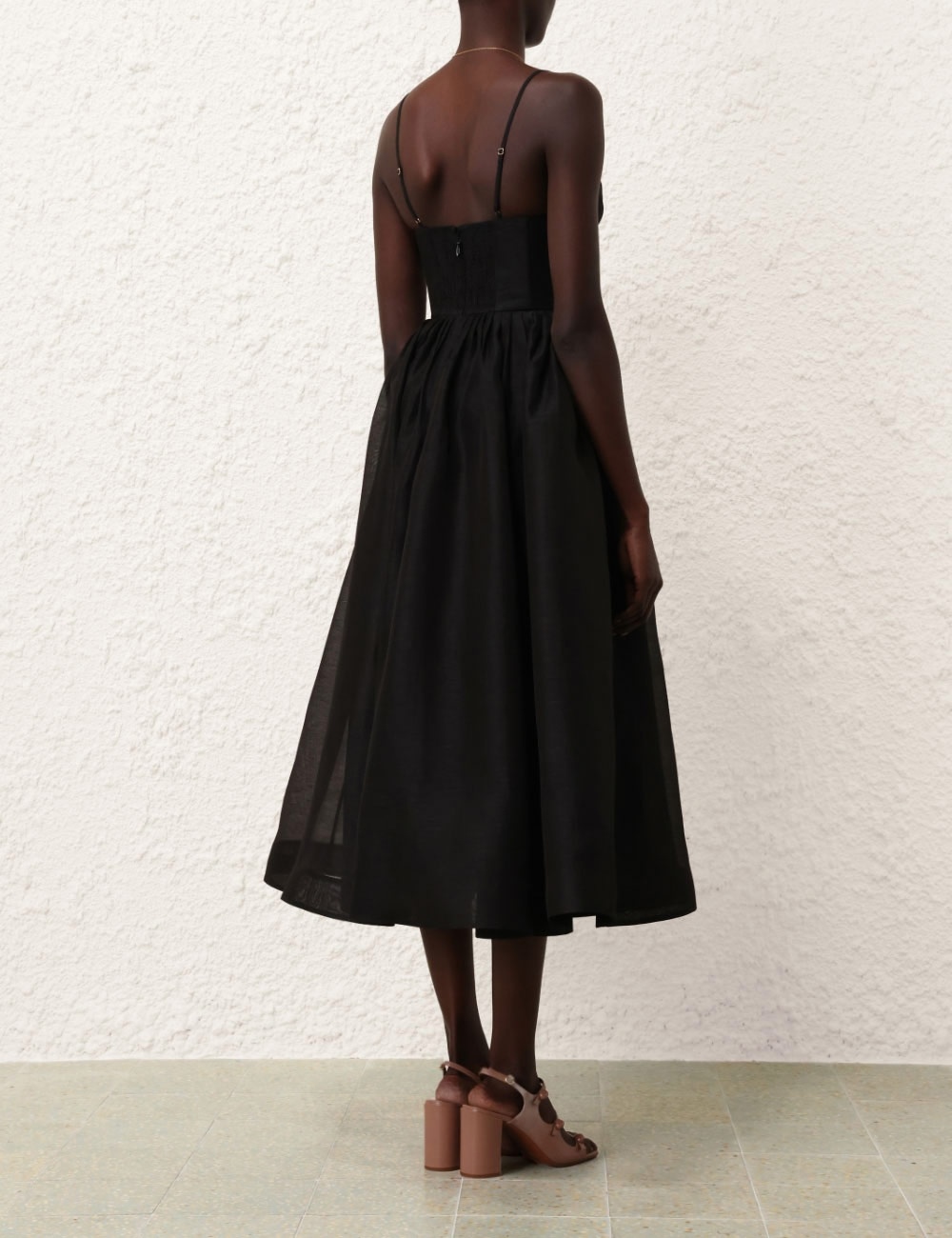 Zimmermann Illustration V Neck Midi Dress | forward | REVERSIBLE