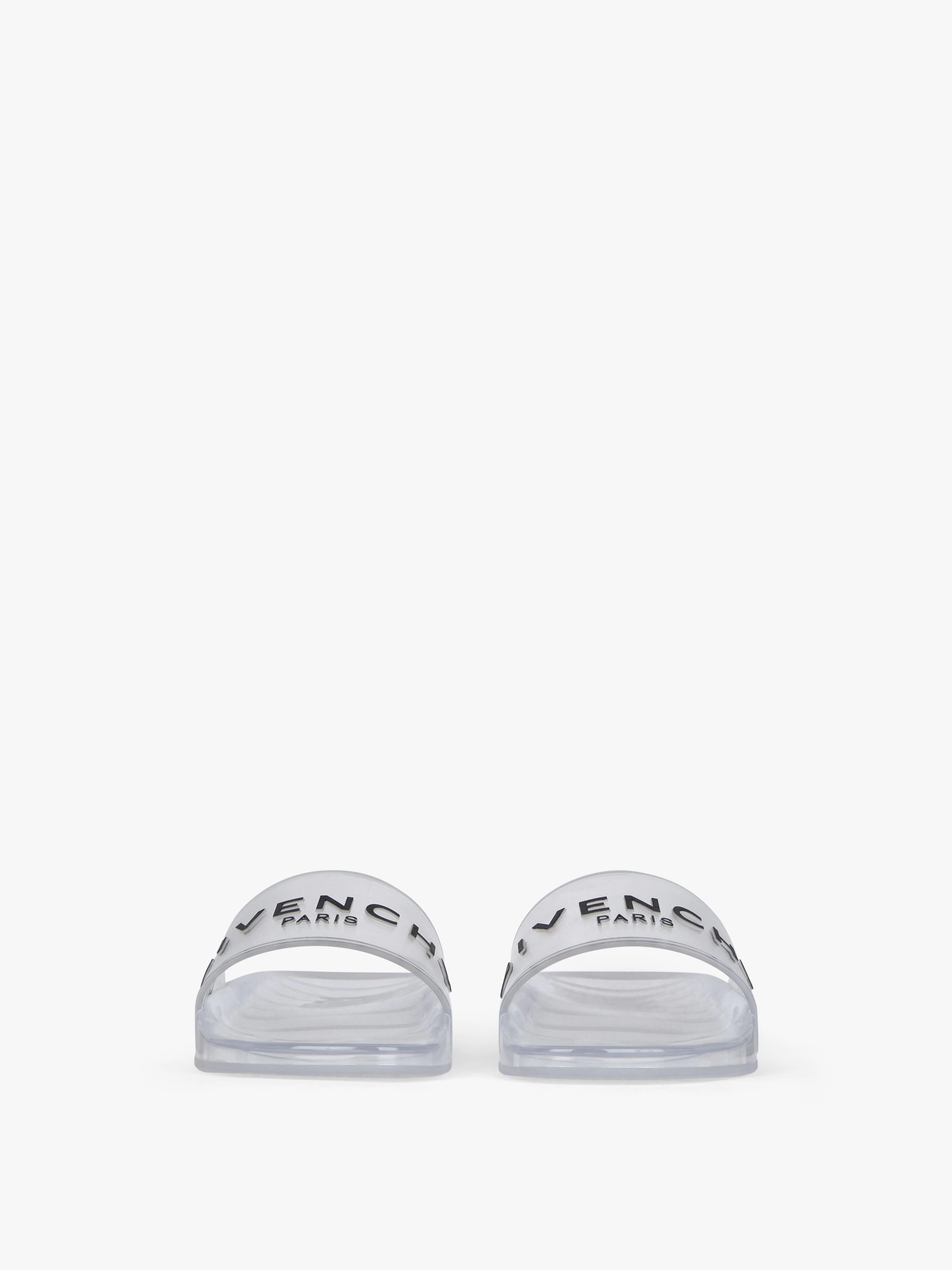GIVENCHY PARIS FLAT SANDALS IN RUBBER - 2